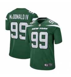 Men & Women & Youth Nike New York Jets #99 Will McDonald IV Gotham Green 2023 NFL Draft First Round Pick Jersey->tennessee titans->NFL Jersey